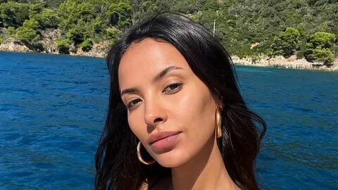 Maya Jama addresses rumours she is dating footballer Ruben Dias.