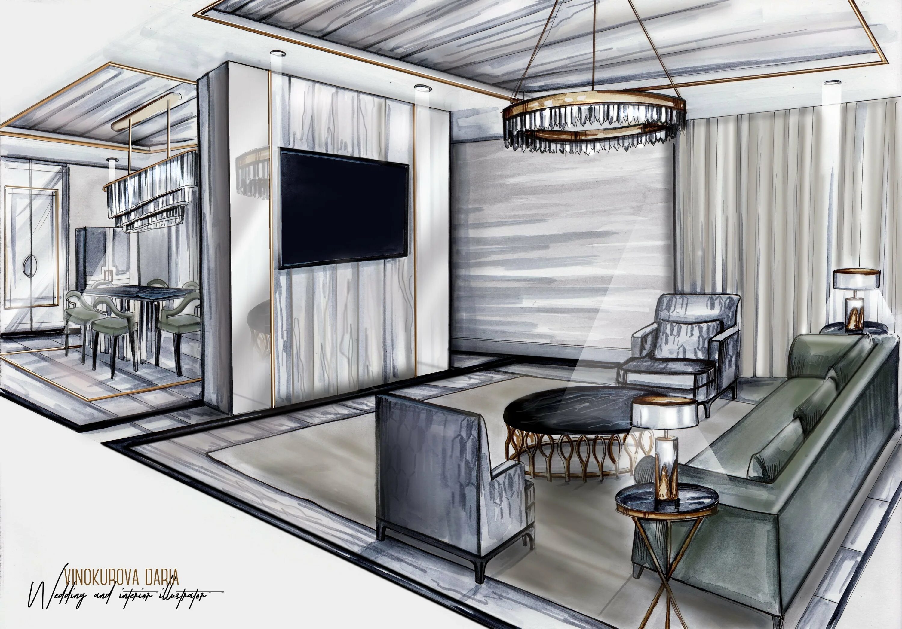 Sketch rendering