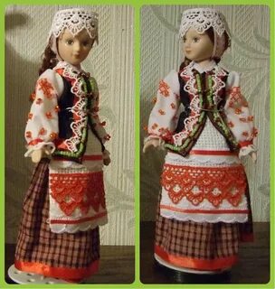 Кукла в белорусском национальном костюме