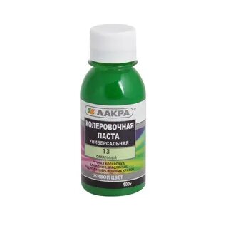 Краска колер цвета фисташковый