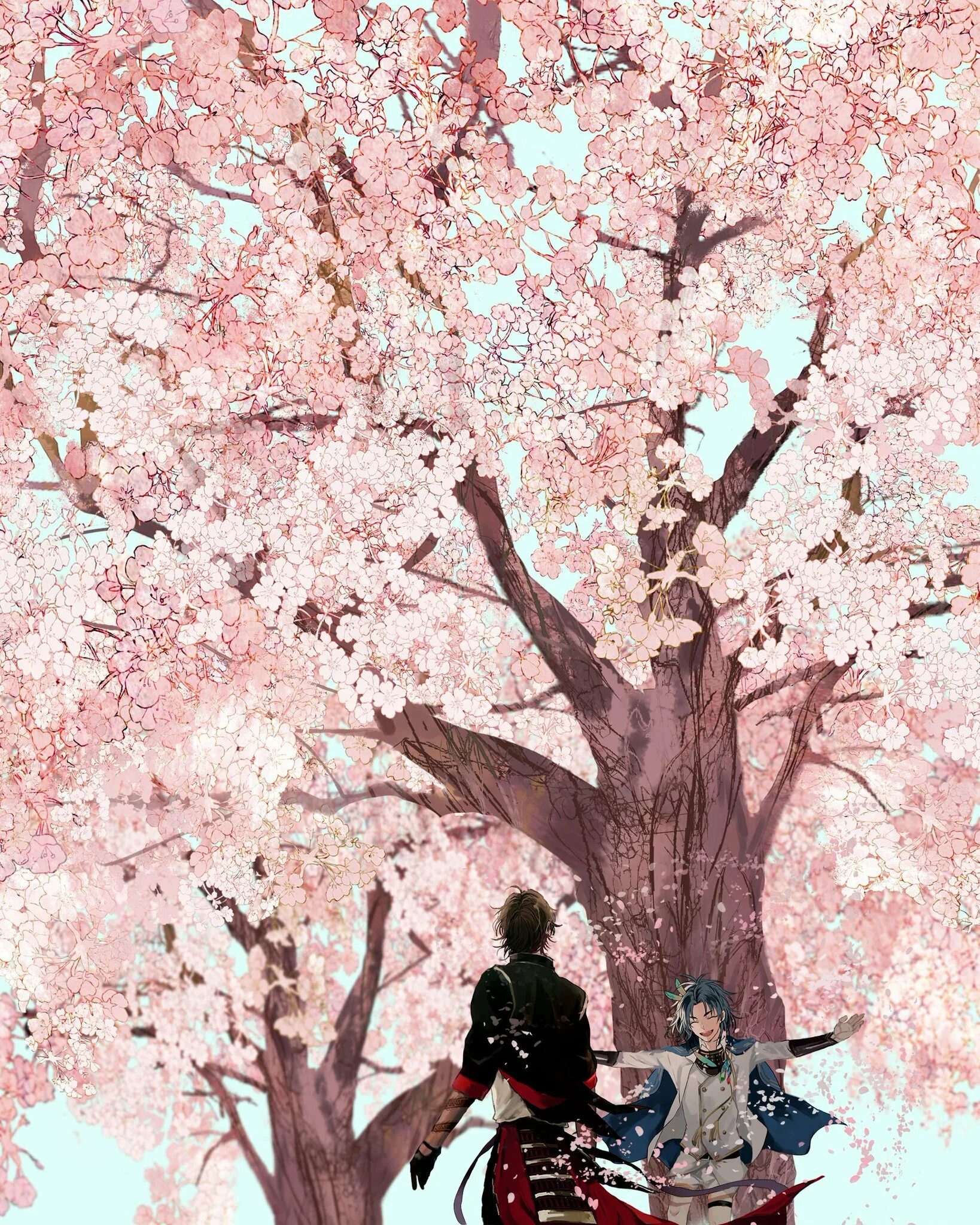 Сакура самурай. Сакура дерево. Сакура пейзаж. Девушка под сакурой. Сакура картина.