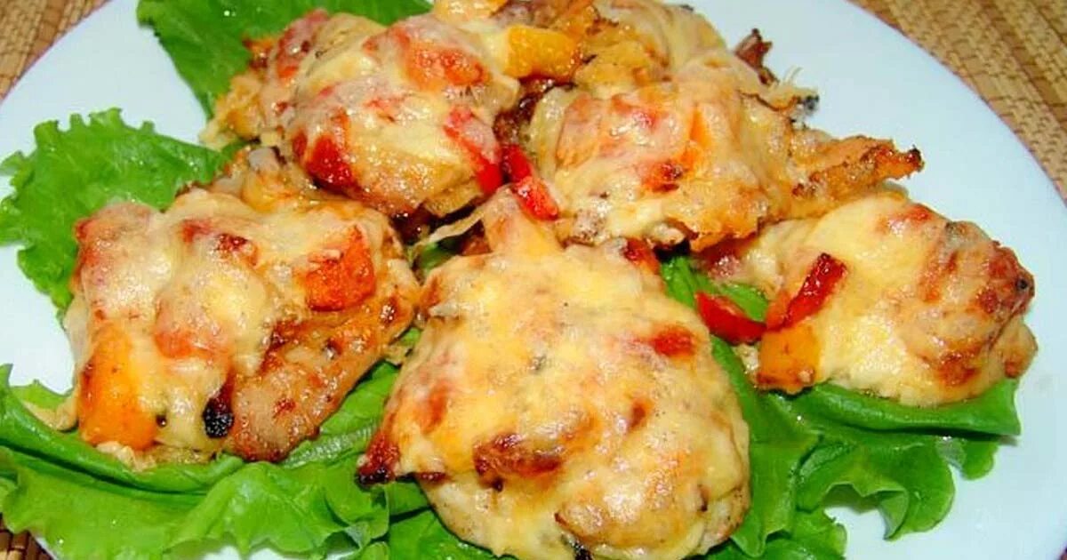 Куриная грудка с сыром под шубой