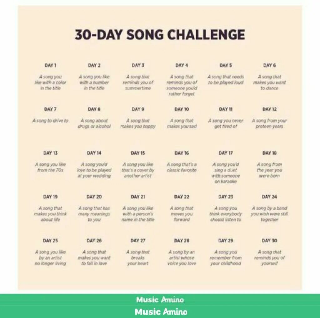 Музыкальный челлендж. Челлендж &quot;30 секунд&quot;. 30 day song challenge на русском. 30 day music challenge. popular challenge.