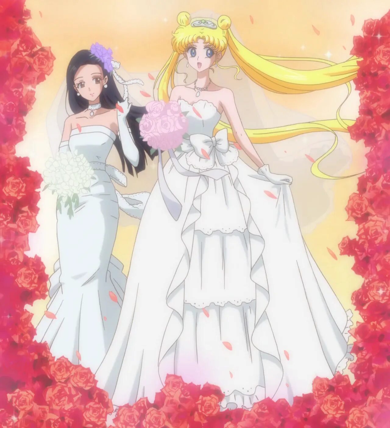 Усаги Цукино в свадебном платье. Сейлормун Серенити. Сейлормун невеста. Sailor Moon свадьба. Зажигалка и платье принцессы читать