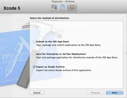 Xcode select