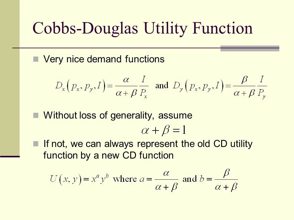 Cobb Douglas Utility function. Utility function Formula. Cobb Douglas Production function.