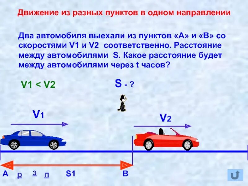 Движение из одного пункта в одном направлении. Физика два автомобиля выехали. Задача из пункта а в пункт б. Техническая скорость автомобиля. Задача из пункта а и б