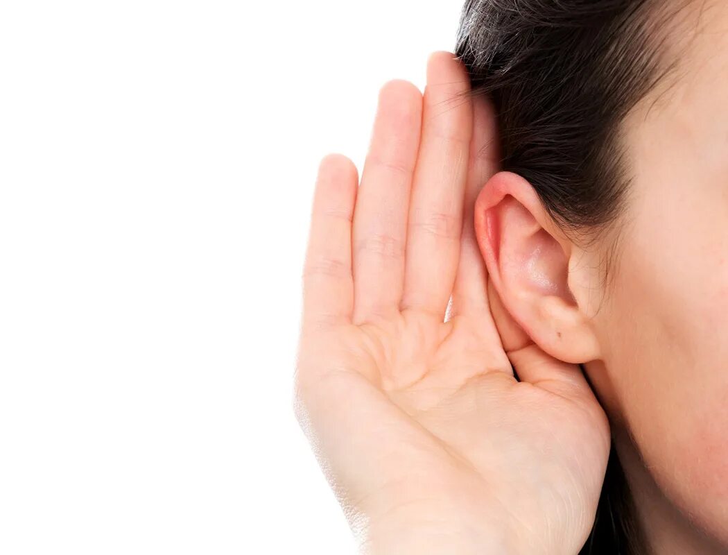 Слышать краем уха. Закрывает уши. Ухо слабослышащего. Уши глухонемых.