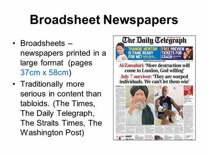 Those are newspapers