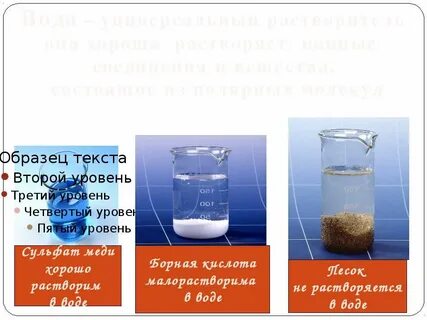 Медный купорос растворим