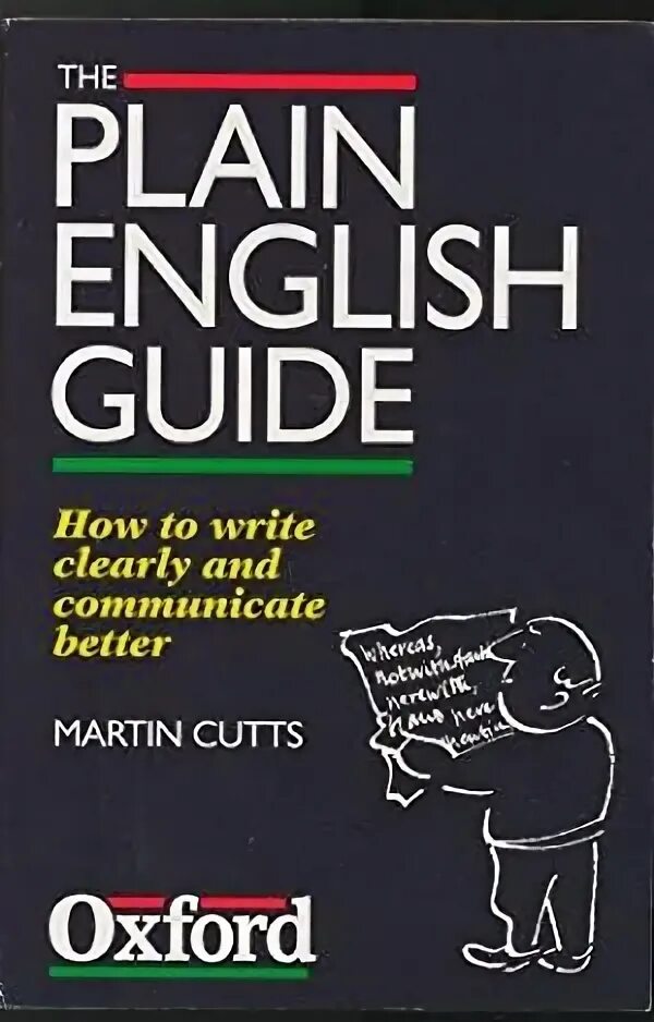 Plain english. Plain english