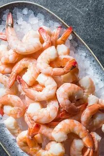 Креветки королевские замороженные неочищенные
