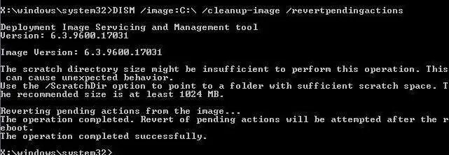 Ошибка 87 в командной строке DISM Windows 10. Windows Server 2012 r2 ошибка Error. Operation completed successfully. DISM /SCRATCHDIR. Operation successfully completed