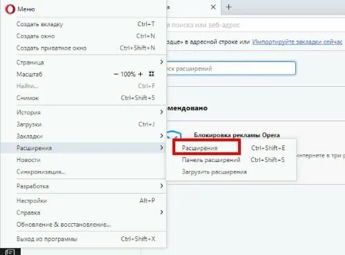 Где в опере расширения. Как открыть расширения в опере. Расширения в опере где находятся. Где находится меню в опере. Плагины опера.