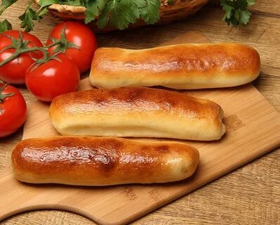 Пирожки с картошкой и сосиской