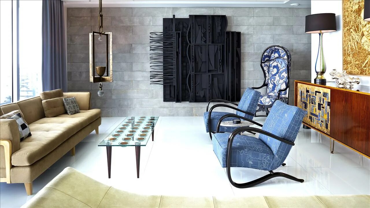 Luxury ultra modern interior design idea in private house 2040x1360 Salon élégan