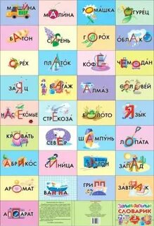 Словесно словарные слова