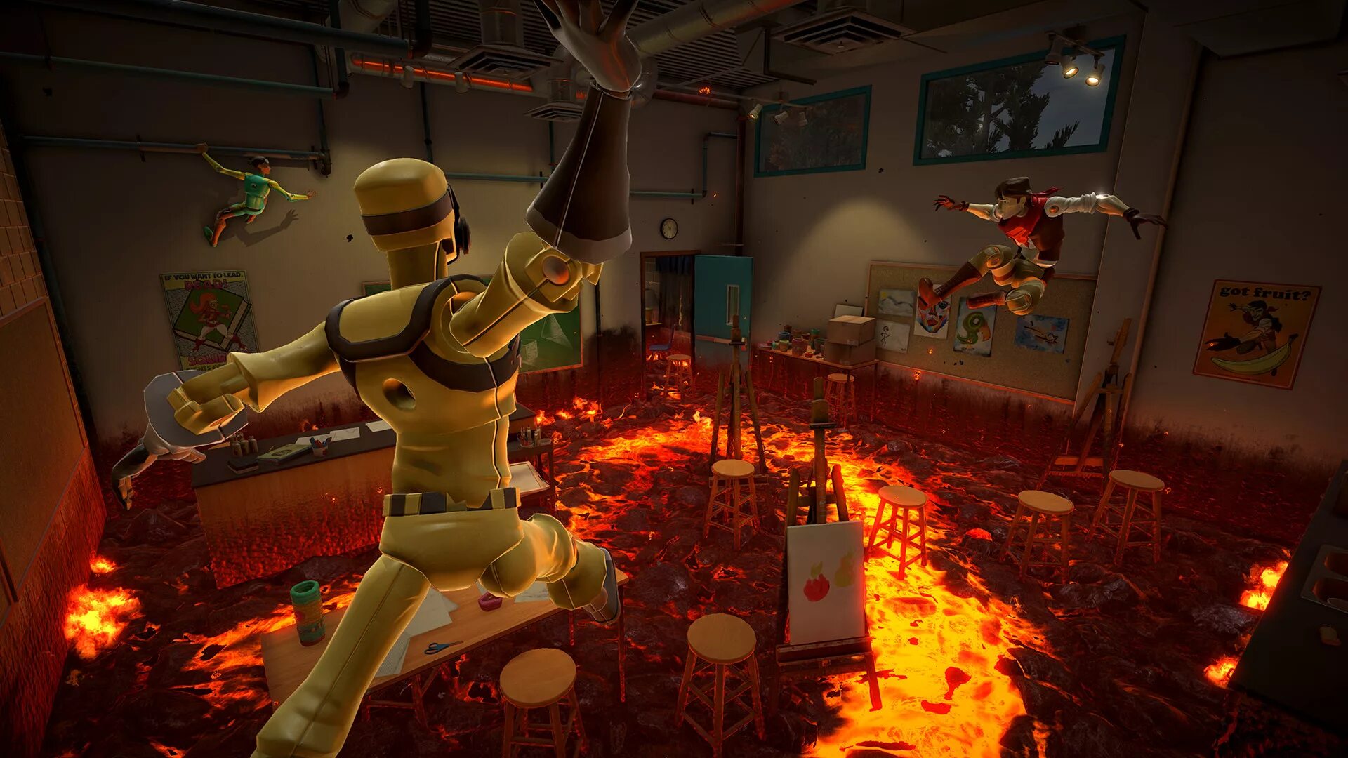 Lava game. Пол это лава игра. игра hot lava floor. лава для игры. hot lava klei entertainment.
