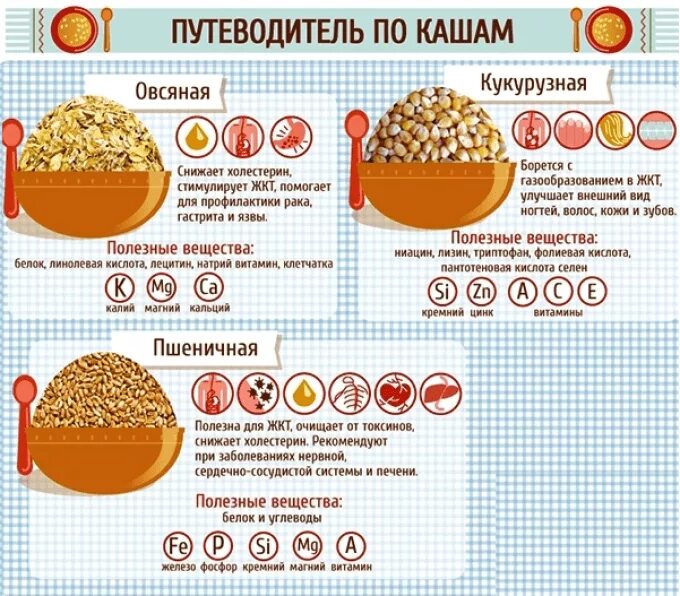 Какая каша самая полезная. Топ полезных каш. Полезные крупы. Гид по кашам. Соотношение пшеничной и воды