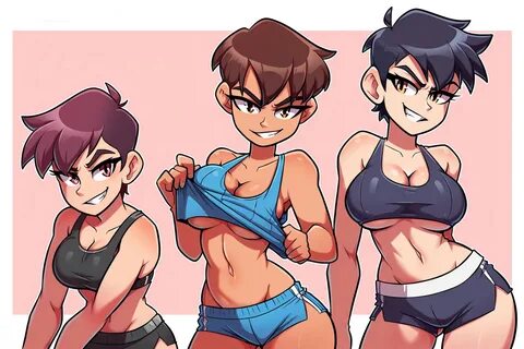 Tomboy Torque Gym - NSFW Character AI Chat - cute 