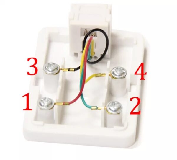 Соединение американка 1/2. Телефонная розетка rj-12 схема подключения. Схема подключения телефонной розетки на 4 провода. Подсоединение телефонной розетки rj11. Подключение телефонной розетки rj11 4 провода.