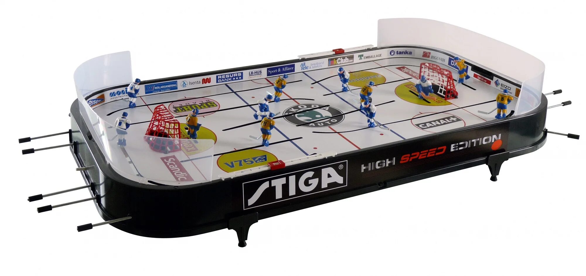 Настольный хоккей Stiga Hockey High Speed. Настольный хоккей "Stiga High Speed" 95х49х16 см. Аэрохоккей DFC Brest. Настольный хоккей Stiga 95.