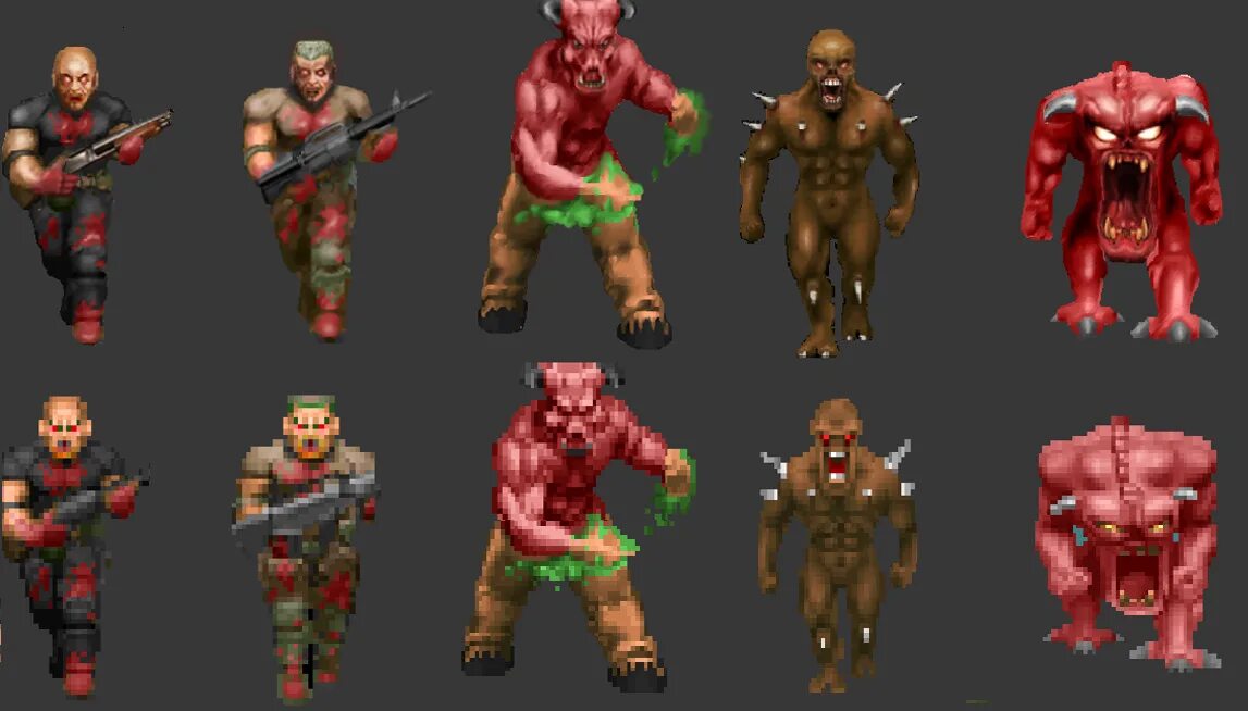Additional enemies. Additional enemies
