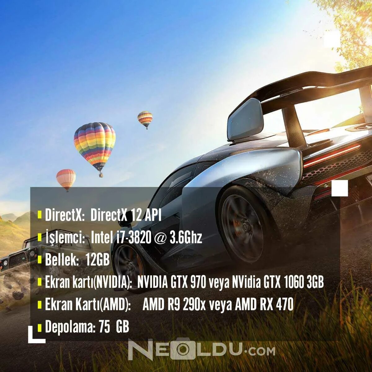 Требования форза хоризон 4 – Telegraph