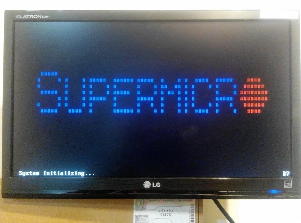 Video system not initialized