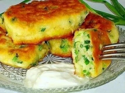 Блины с зеленым луком и яйцом рецепт