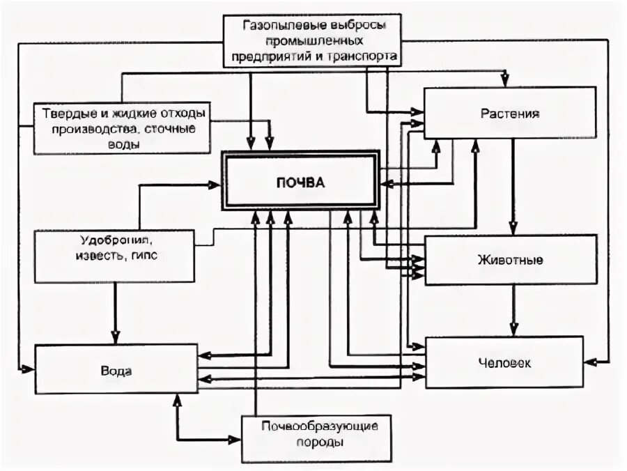 Миграция загрязняющих веществ