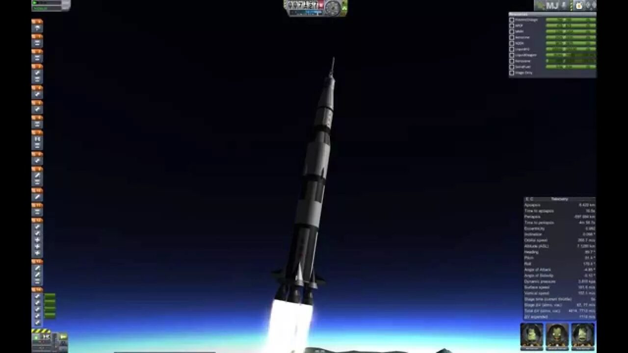 Сатурн программа как работать. Кербал сатурн. fasa saturn 5. fasa saturn 5 rss.