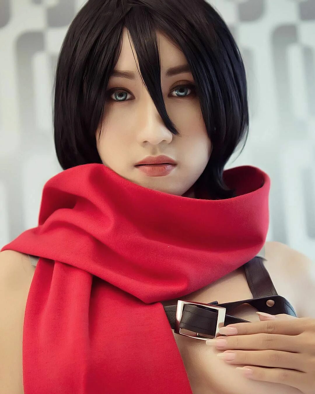 Mikasa cosplay. Oichi Микаса Аккерман. Микаса Аккерман косплей Oichi. Микаса Аккерман Cosplay.