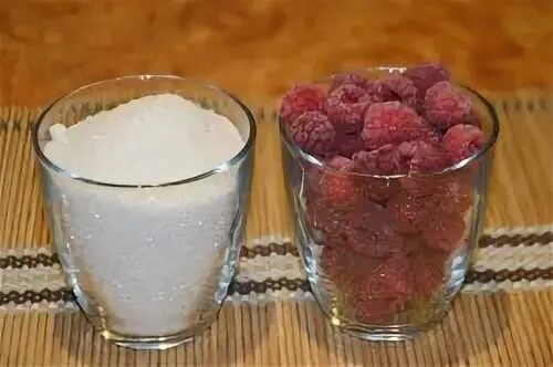 4 кг малины сколько сахара