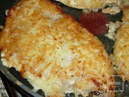 Картошка на терке с мясом