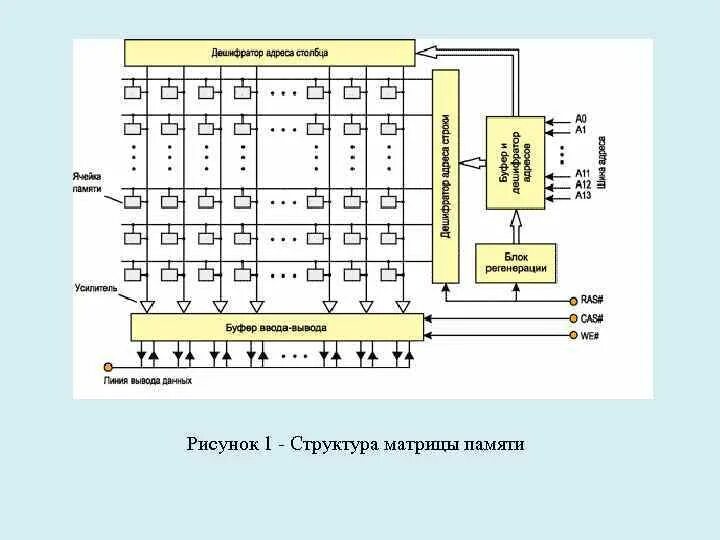 Матрица оперативной памяти. Матрица чтения оперативной памяти. Матрица памяти схема. Структура памяти. ОЗУ С матричной структурой.