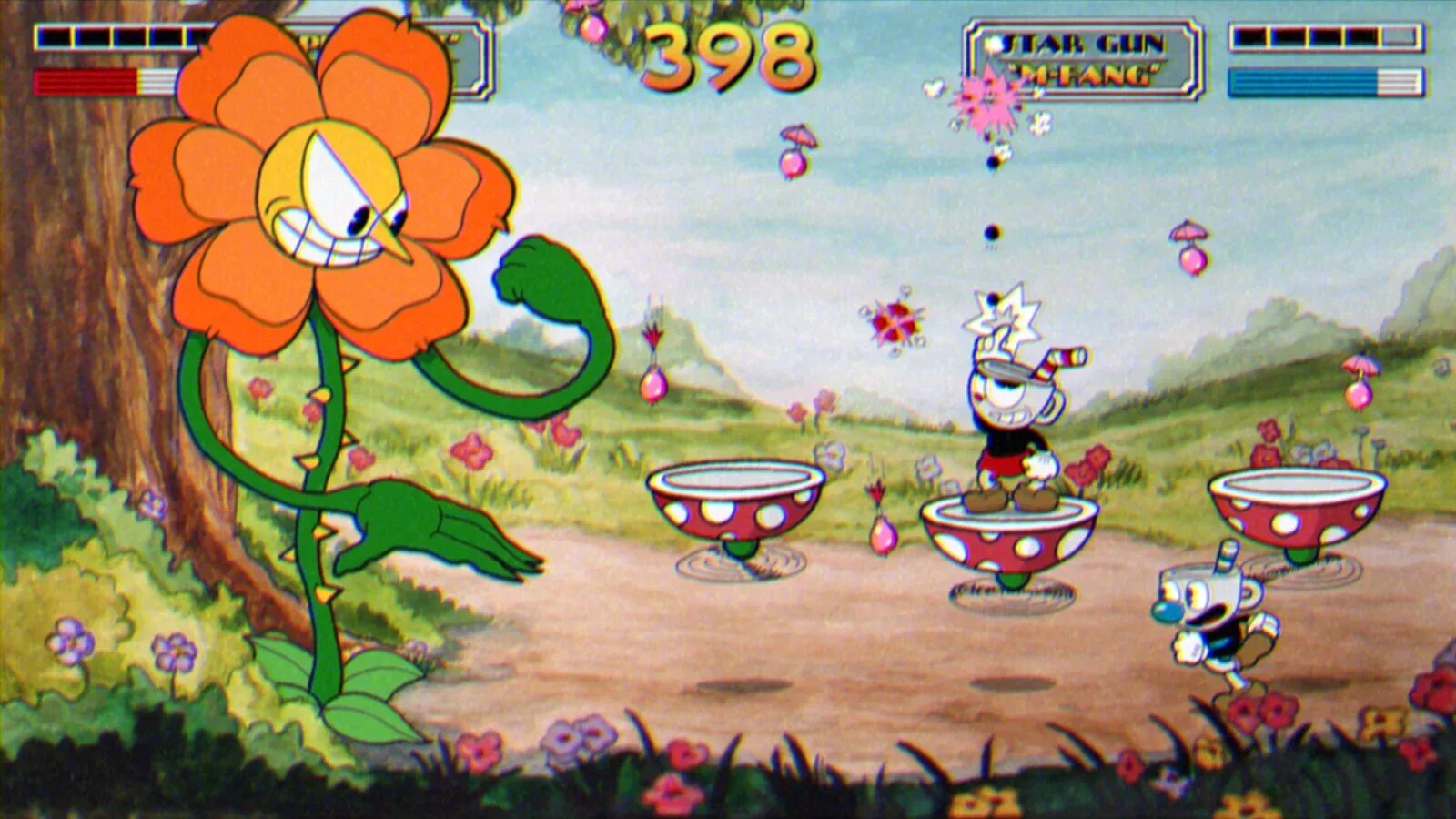 Капхед игра. Хап хет игра. Cuphead босс Ромашка. Капхэд 2. Игра игры головами на 2 1