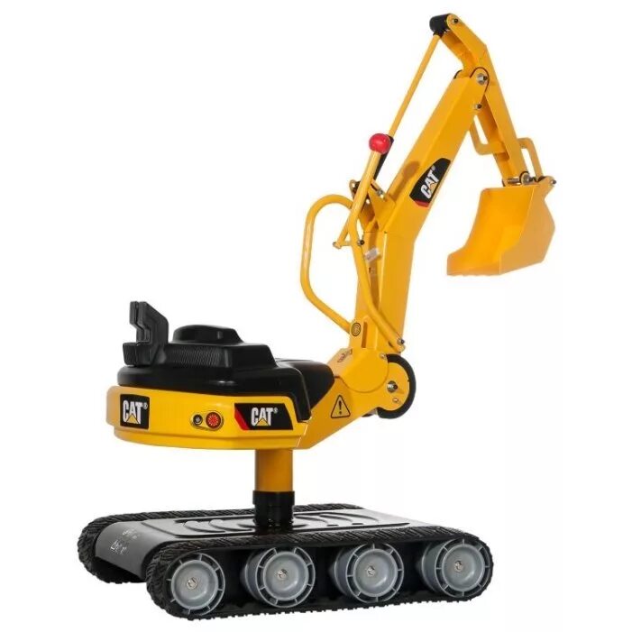 Каталка-толокар Rolly Toys Digger Cat. Экскаватор детский Techwo, механический,металл,желтый. Детский экскаватор Roller Digger. Площадка детская экскаватор Rolly Digger.