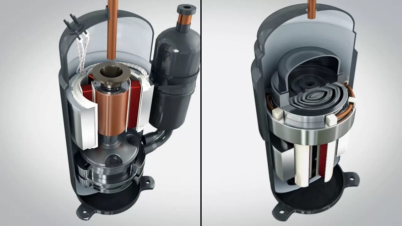 Компрессор сплит системы. Двухроторный компрессор toshiba. twin rotary компрессор. роторный компрессор danfoss. инверторный компрессор роторный компрессор.