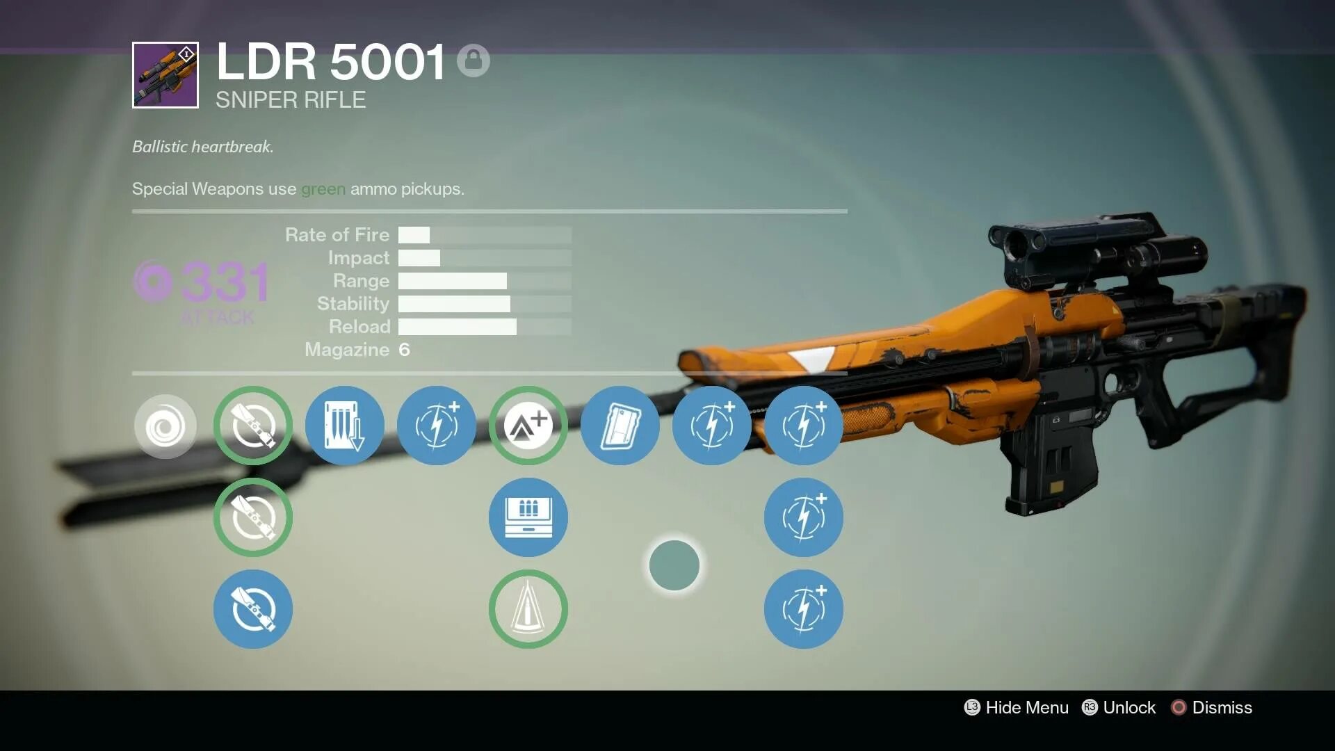Weapon can use