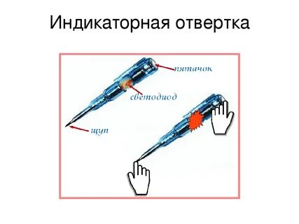 Индикаторная отвертка как определить