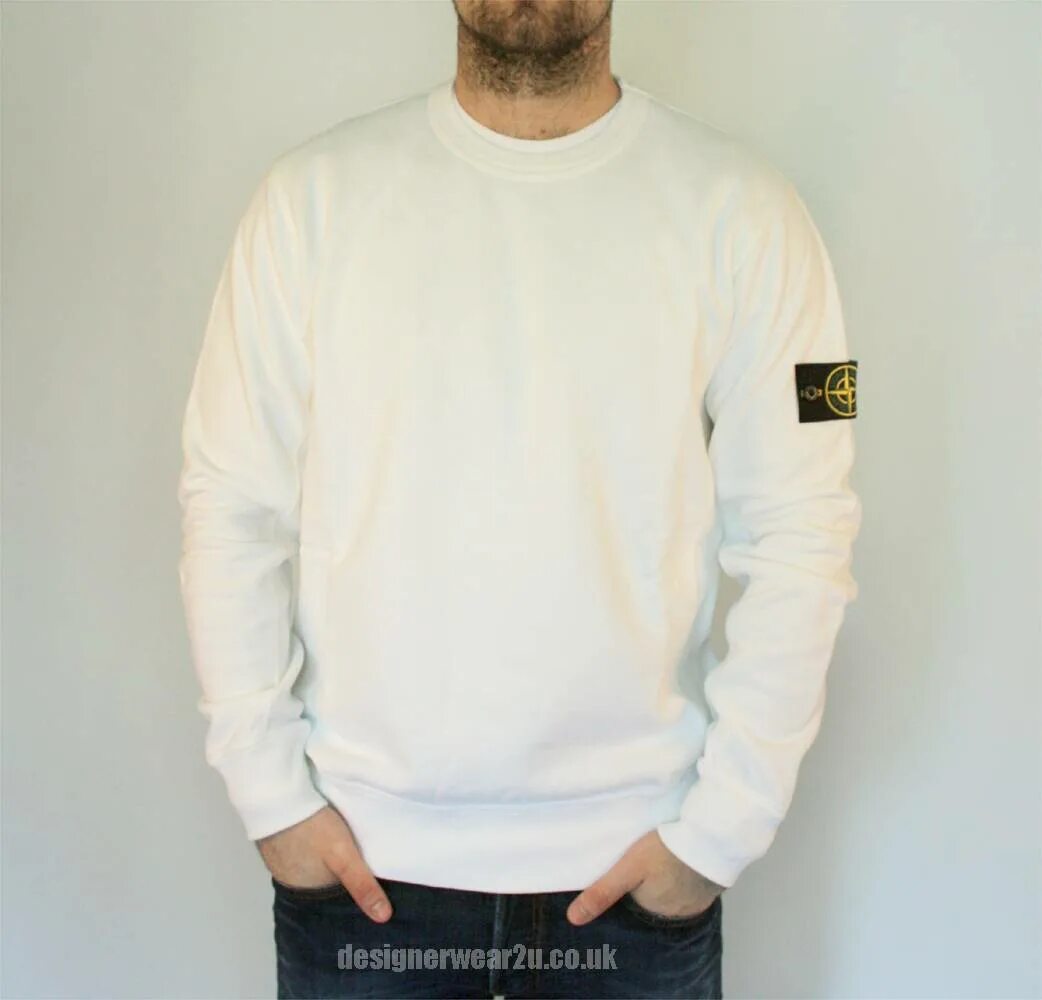 Off stone. Stone Island Crew Neck White. Stone Island Sweatshirt White. Stone Island Crewneck Sweatshirt. Stone Island Crewneck Sweatshirt 63.