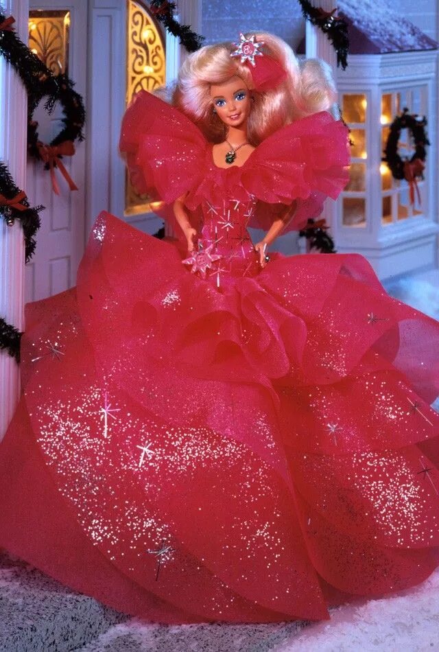Barbie happy
