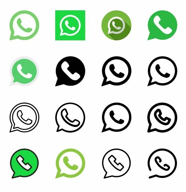 40 WhatsApp icons vector free download Vector free download, Vector free, Vector