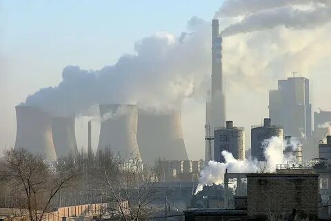 Сильно загрязняют атмосферу тэс гэс аэс