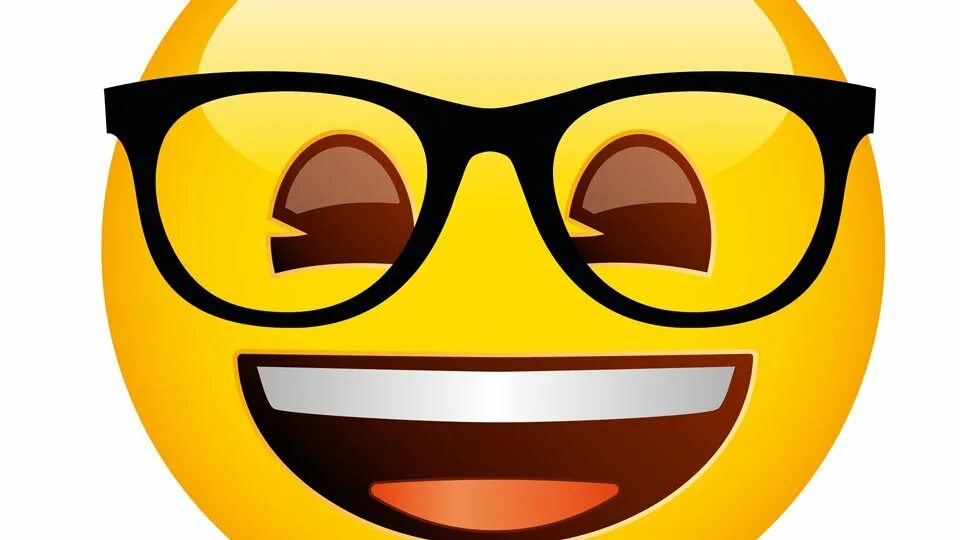 Смайлик в очках с зубами. Смайл в очках. Emoji в очках. Смайлик с очками. Смайлик умный в очках.