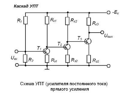 Усиление напряжения транзистором схемы