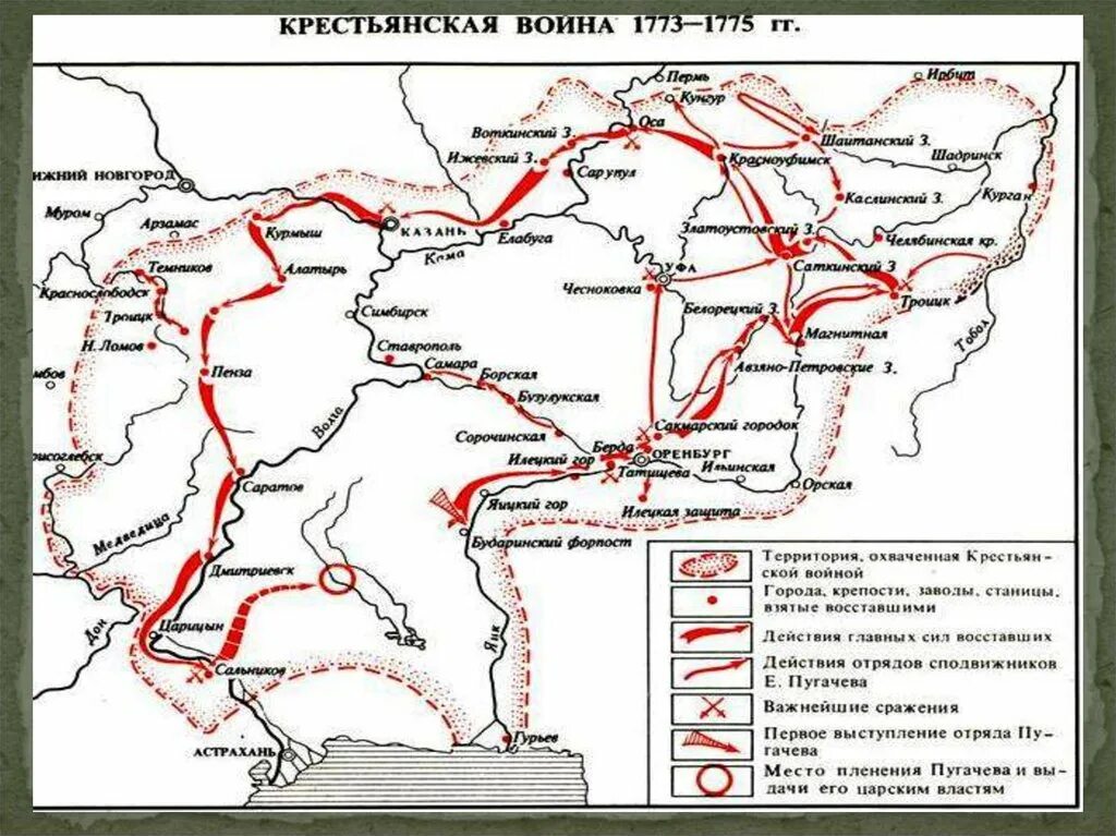 Восстание под руководством Емельяна Пугачева и Нижегородский край. Восстание Емельяна Пугачева карта ЕГЭ. Восстание под руководством Емельяна Пугачева. Дата начала восстания пугачева