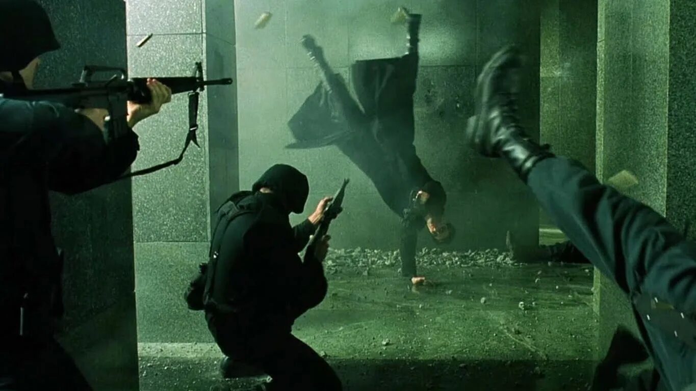 Матрица the Matrix (1999). Киану Ривз Нео матрица 1999. Стрельба в холе