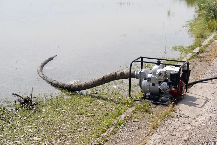 Выкаченная вода